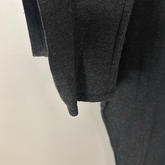 Michael Lauren Zip Front Jumpsuit in Charcoal - Picture 4 of 8